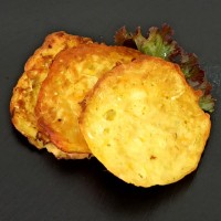 Деруни домашні з грибами