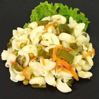 Макарони з овочами