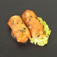 Крученик курячий з шпинатом 