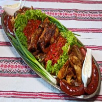 Тарілка "Біс в ребро"